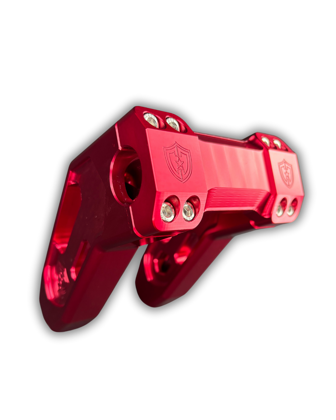 6" PULLBACK RISER - SOLID RED - VERSION 1.0