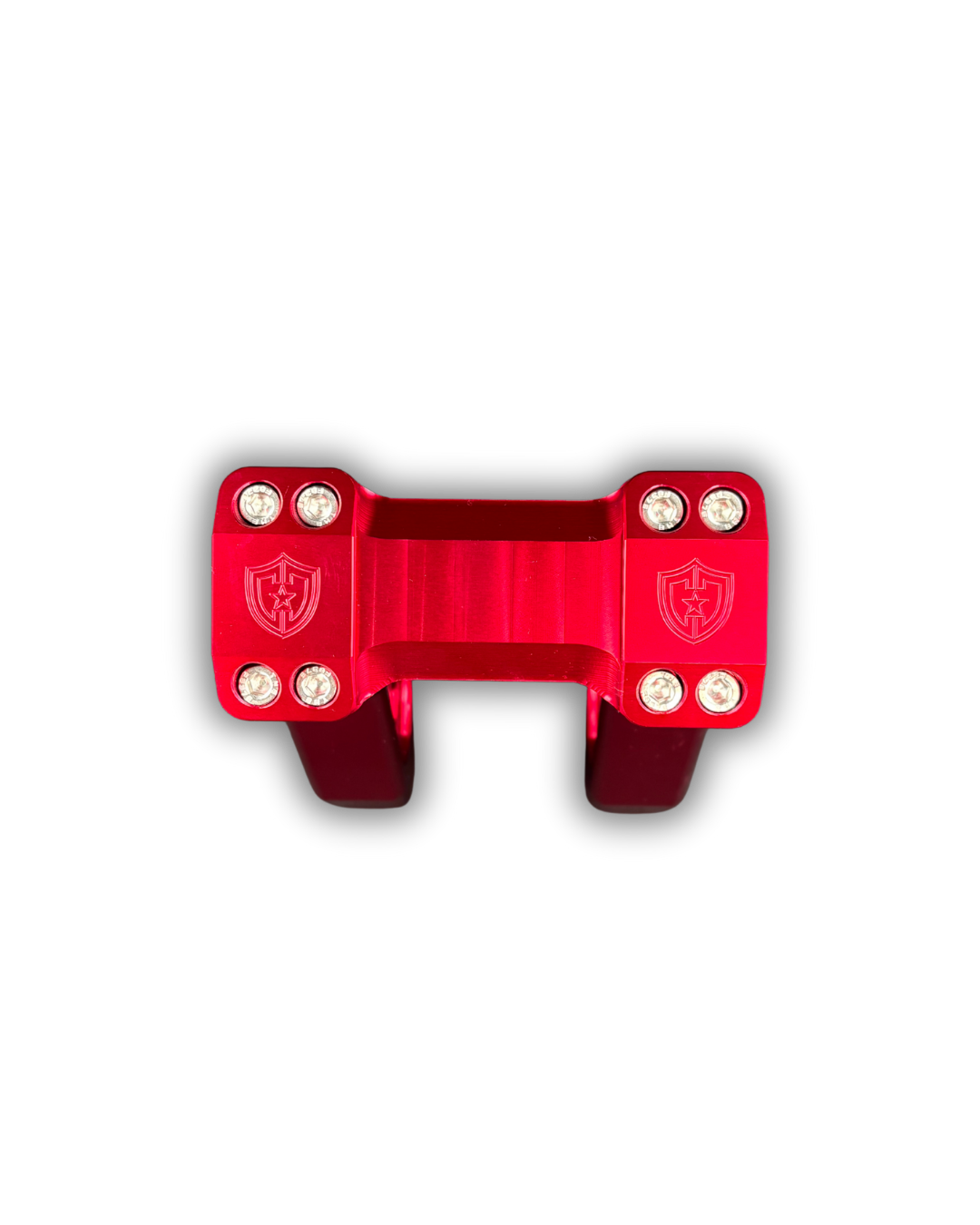 6" PULLBACK RISER - SOLID RED - VERSION 1.0