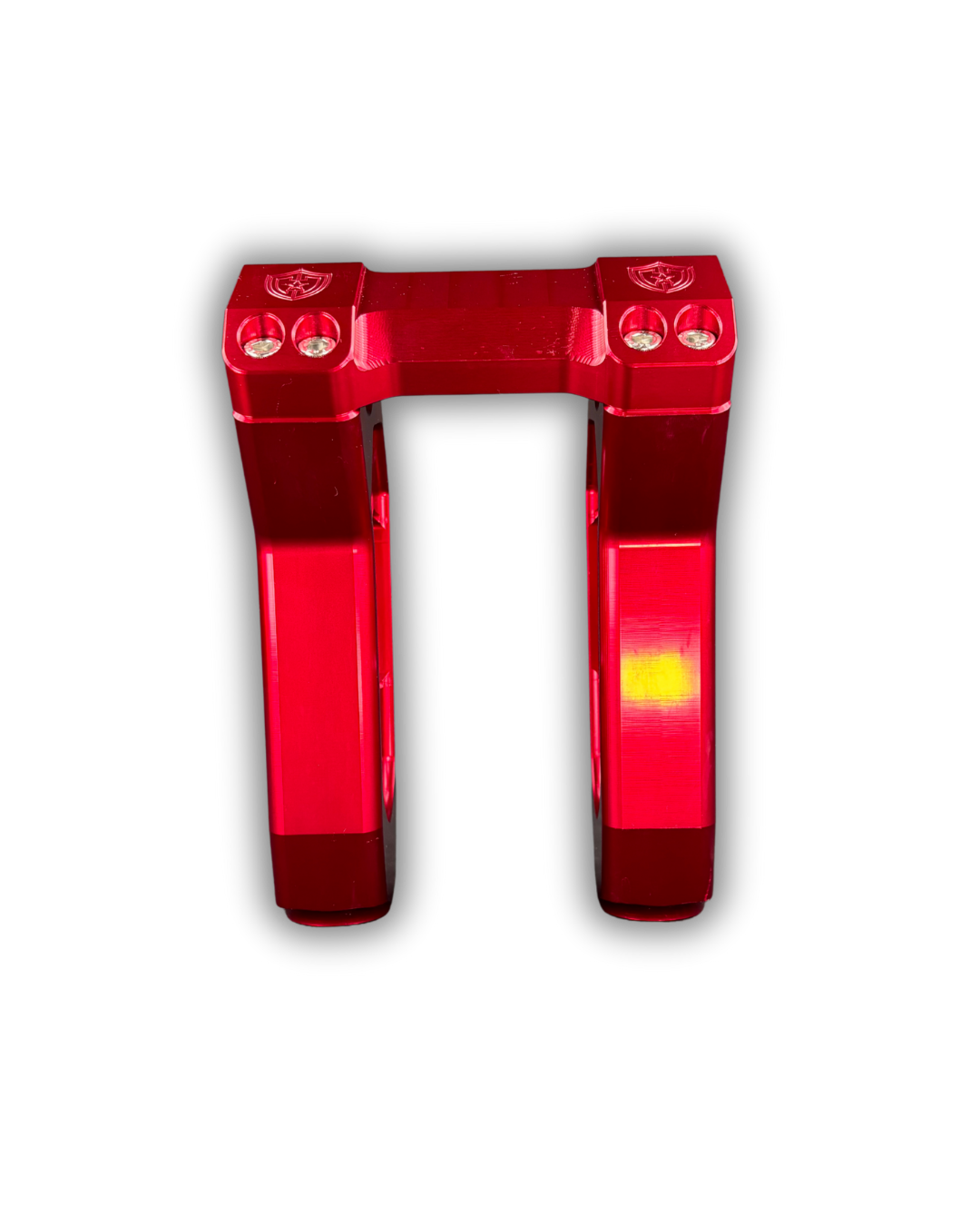 6" PULLBACK RISER - SOLID RED - VERSION 1.0