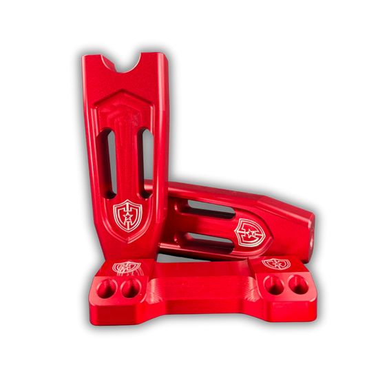 6" STRAIGHT RISER - RED - VERSION 1.0