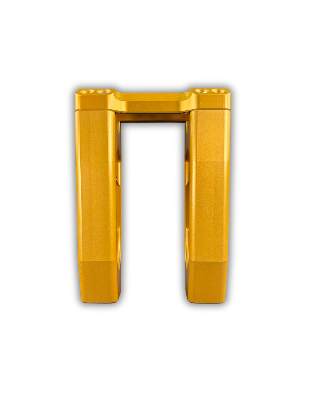 6" STRAIGHT RISER GOLD - VERSION 1.0 (ALT TOP CLAMP)