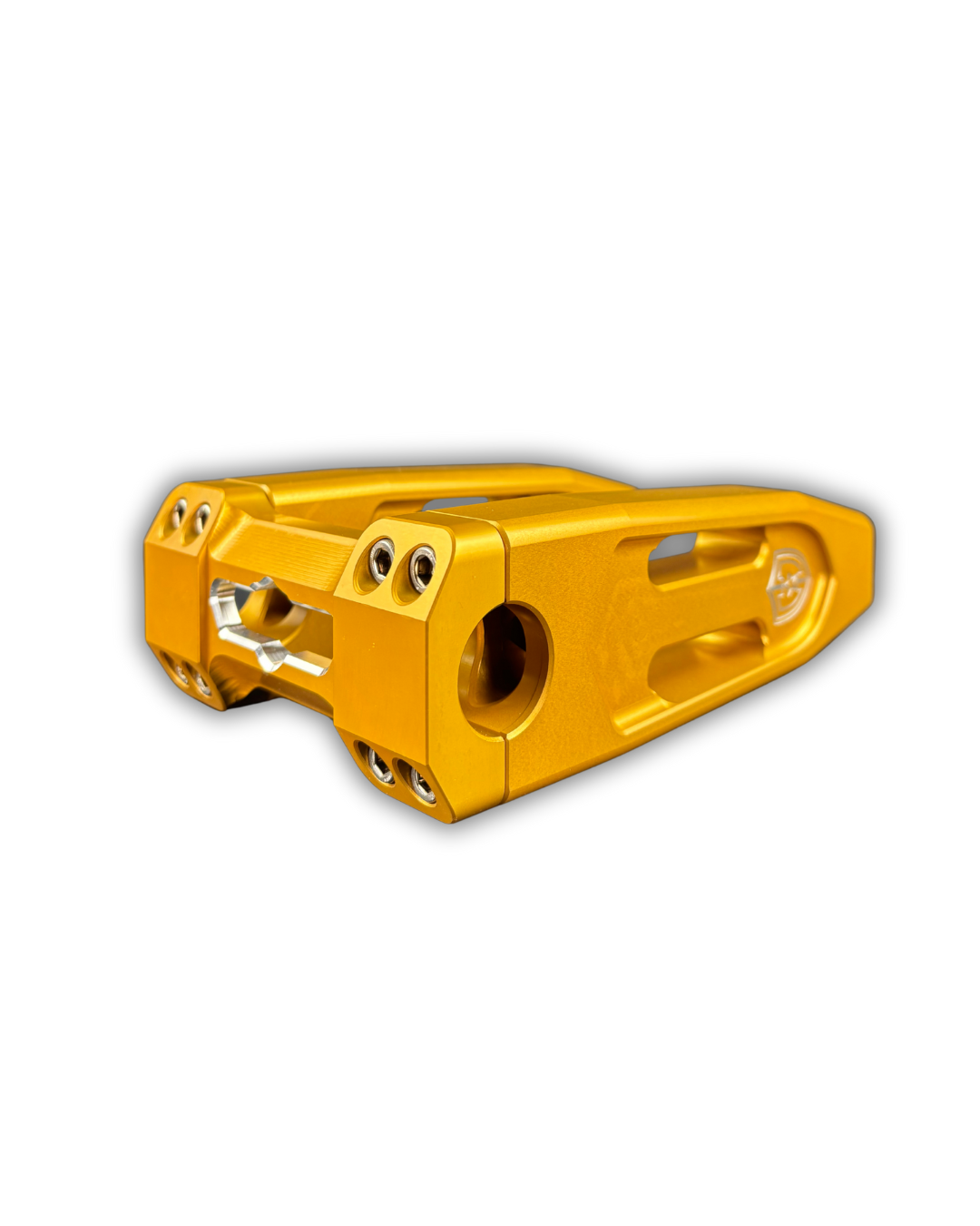 6" STRAIGHT RISER GOLD - VERSION 1.0 (ALT TOP CLAMP)