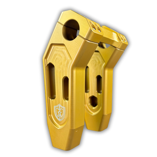 6" PULLBACK RISER - GOLD - VERSION 1.0