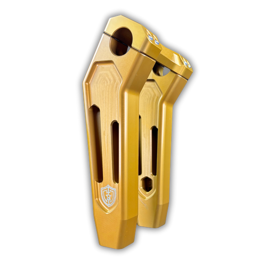 8" PULLBACK RISER - GOLD - VERSION 1.0