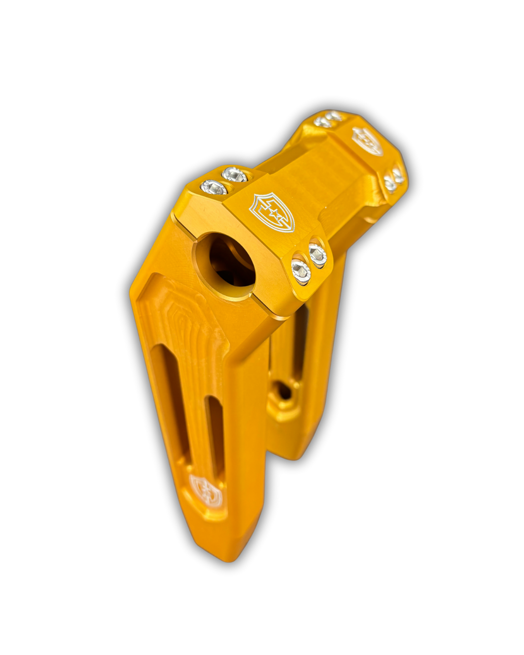 8" PULLBACK RISER - GOLD - VERSION 1.0