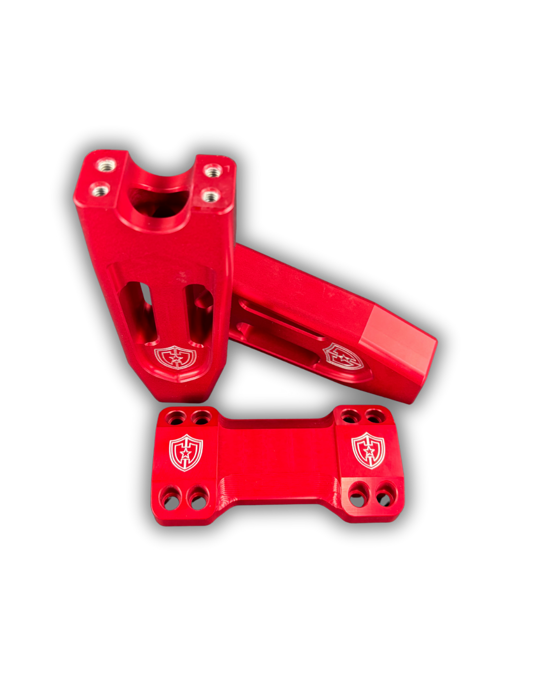 6" STRAIGHT RISER - RED - VERSION 1.0