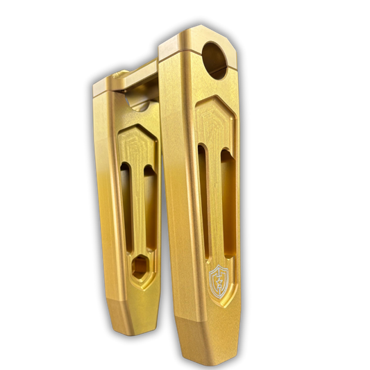 8" STRAIGHT RISER - GOLD - VERSION 1.0