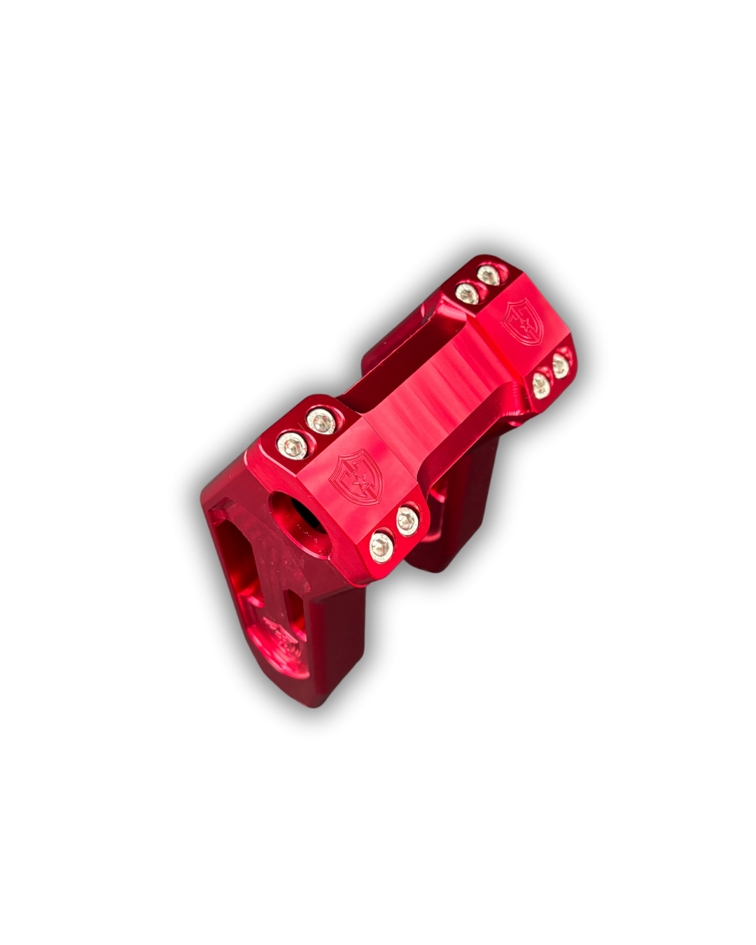 6" PULLBACK RISER - SOLID RED - VERSION 1.0